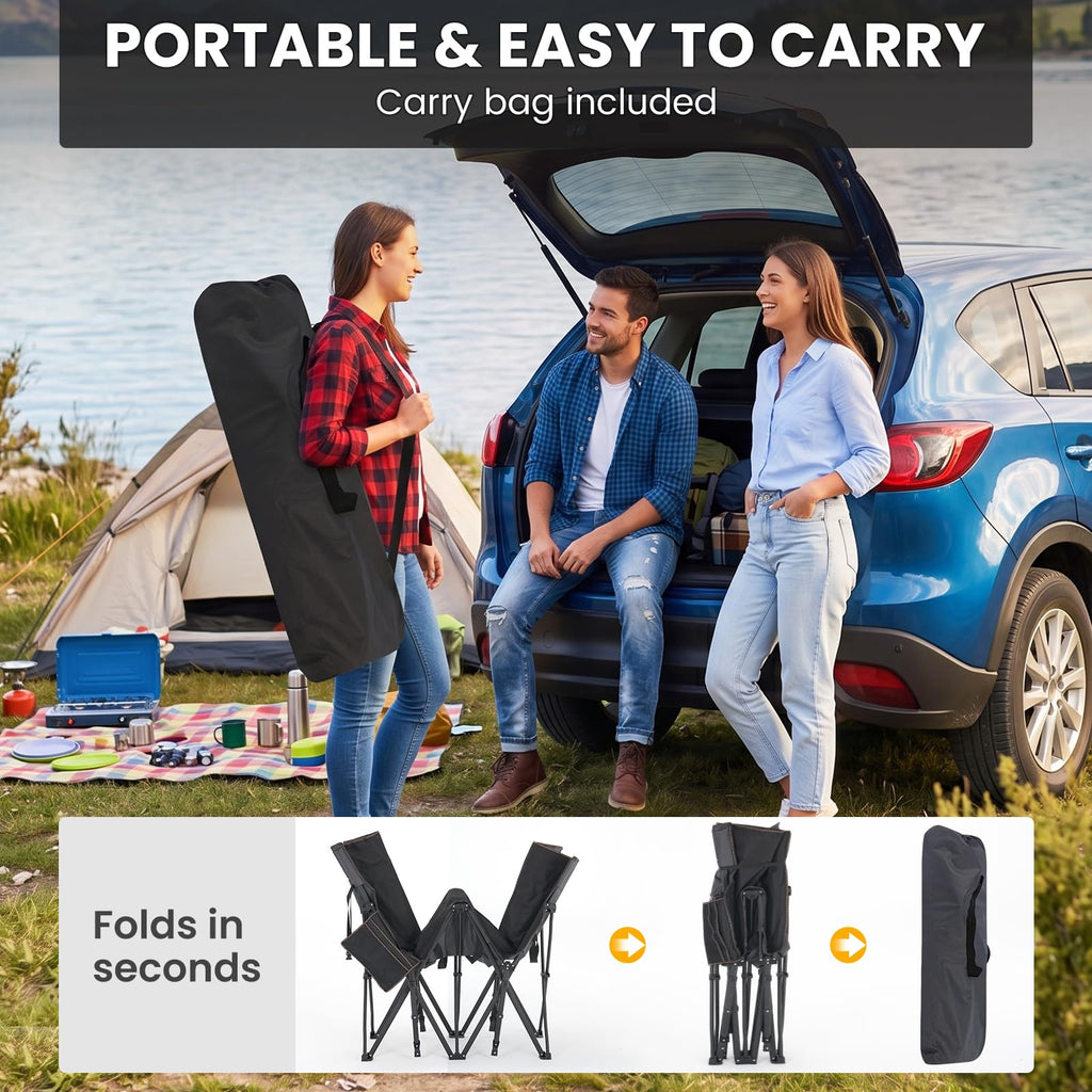 Oversized XXL Folding Camping Cot V70707