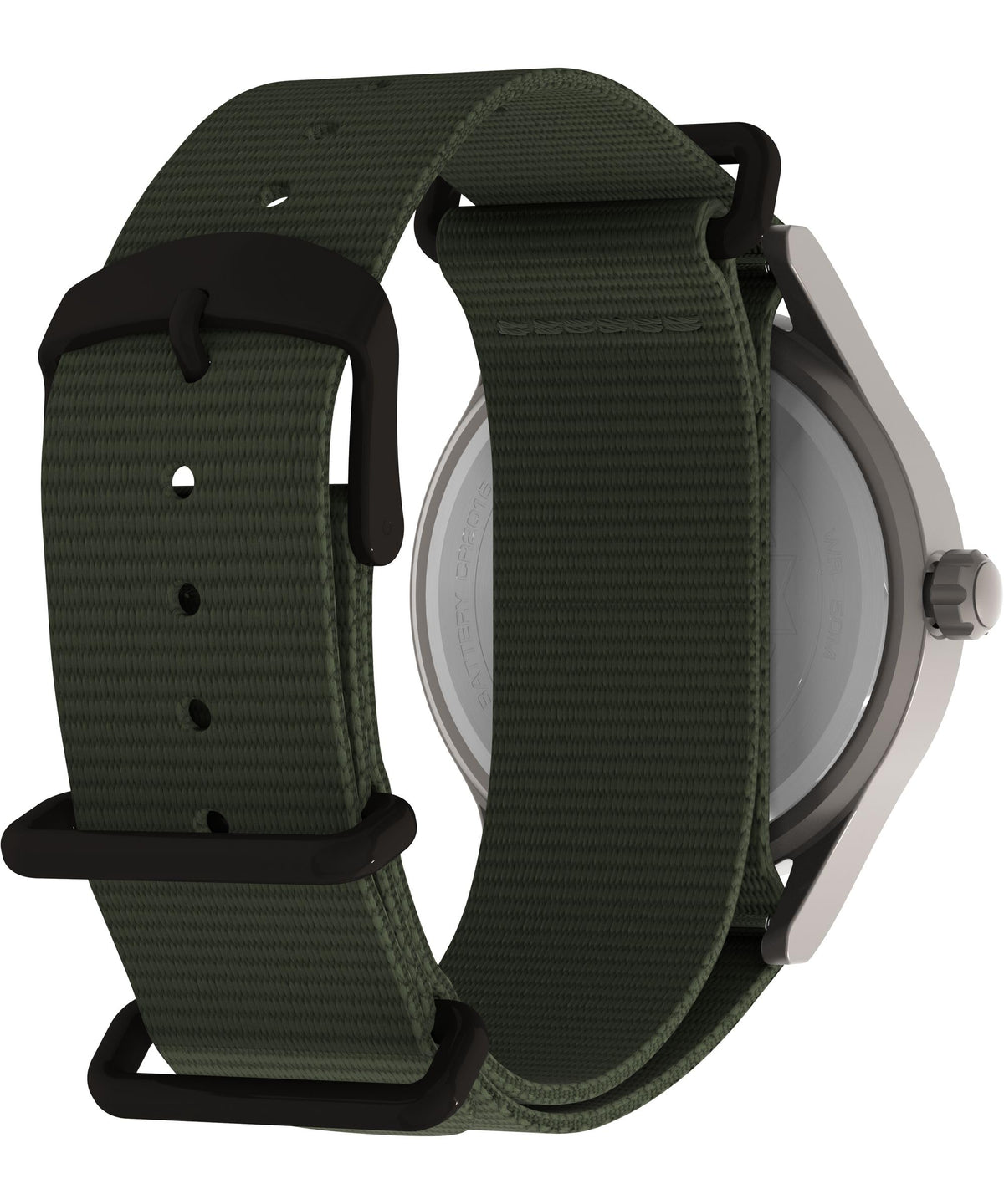 40mm Analog Watch with Luminous Hands and 50M Water Resistance N17093