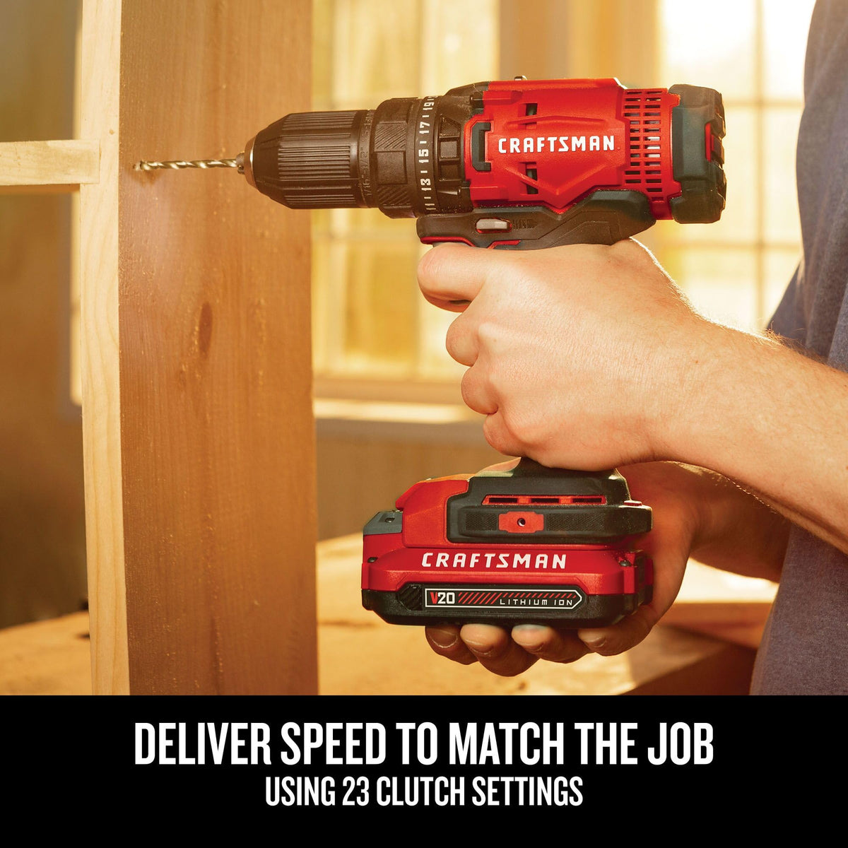 Cordless Drill/Driver Kit, 1/2 inch, Battery and Charger Included Z305