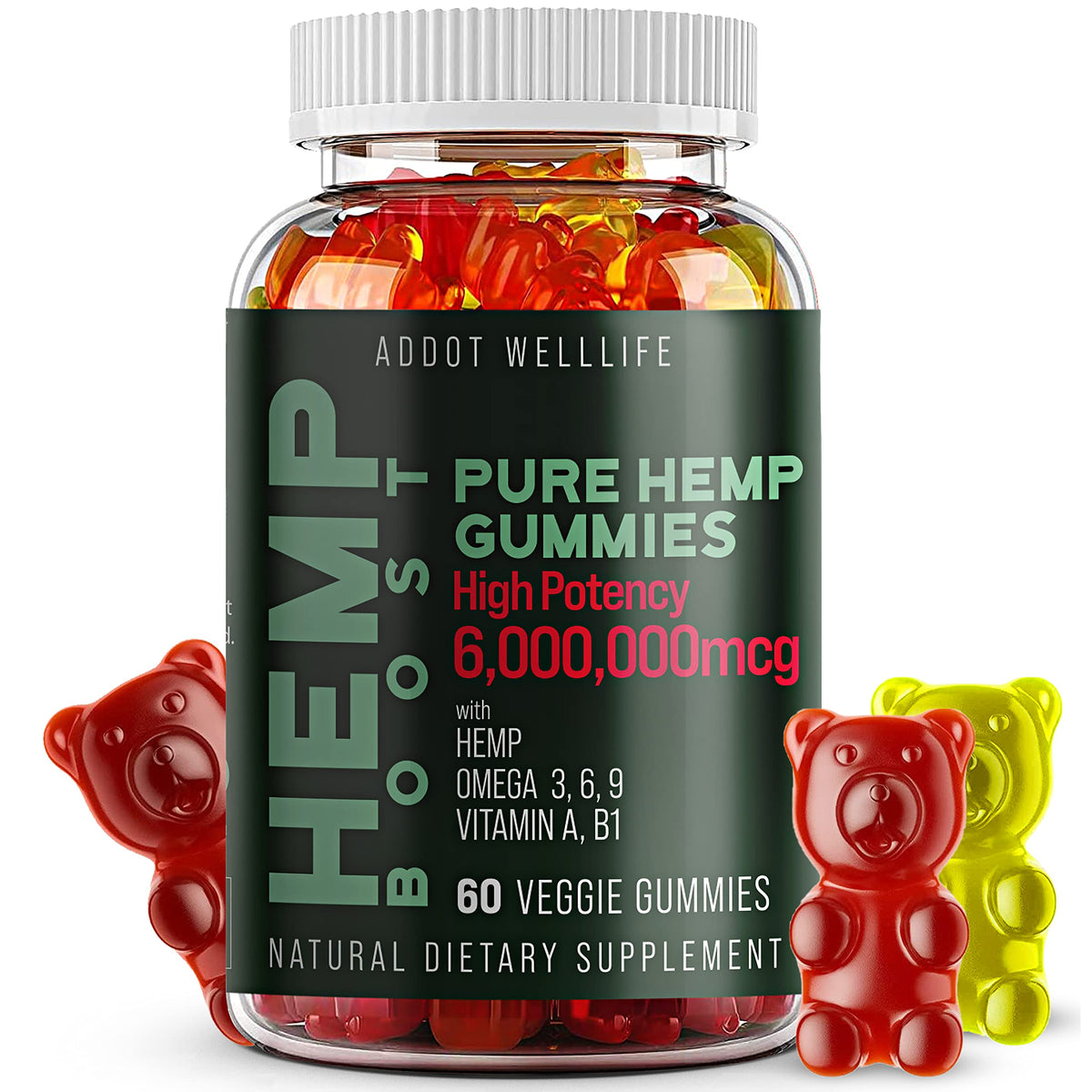 Hemp Gummies 60 Gummies K771