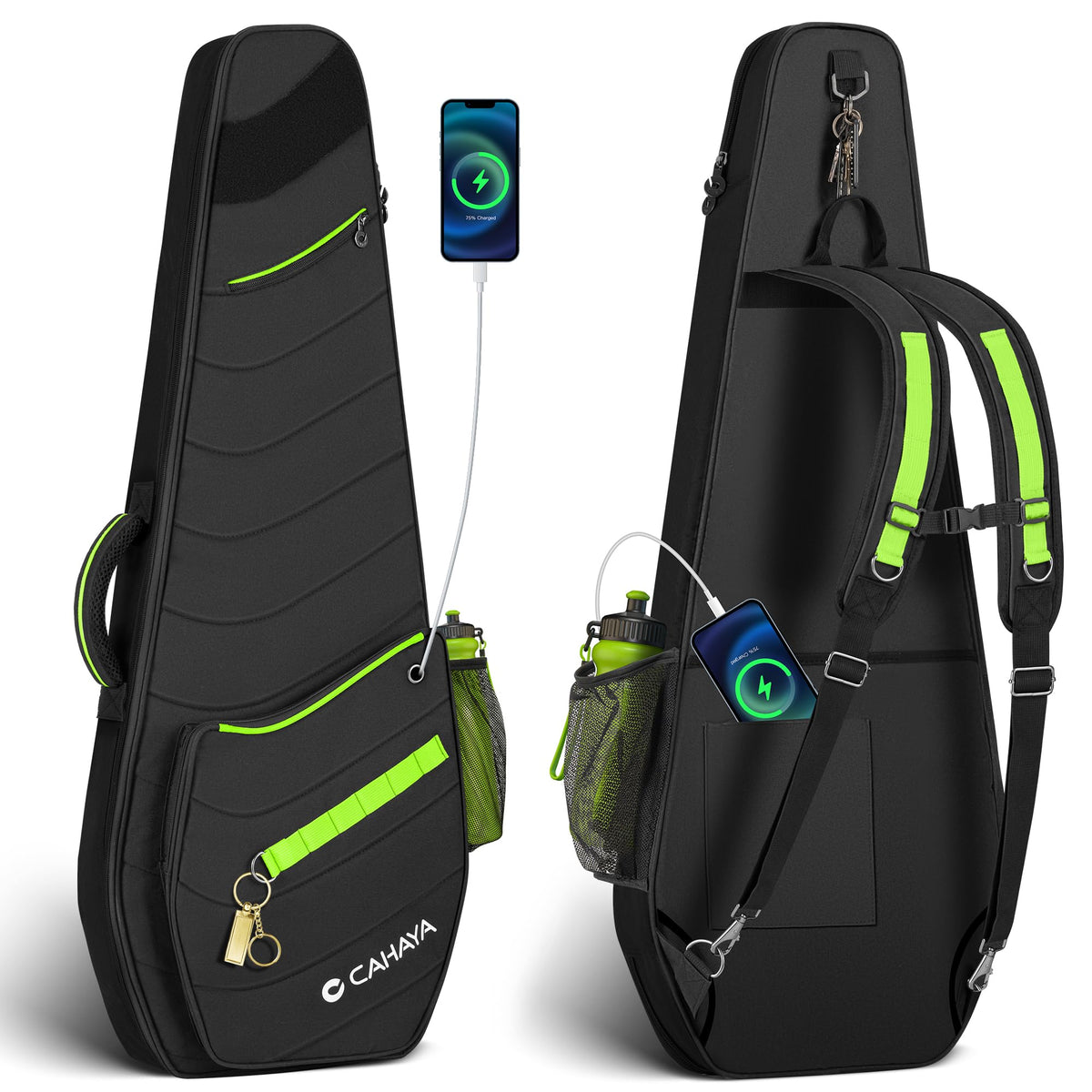 0.47in Thick Padding Electric Guitar Bag V1696