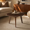 Solid Wood Round Coffee Table T538