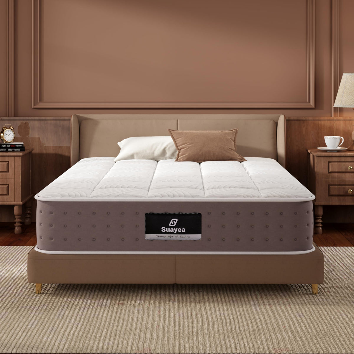 8 Inch Medium Firm Twin XL Hybrid Mattress Y657