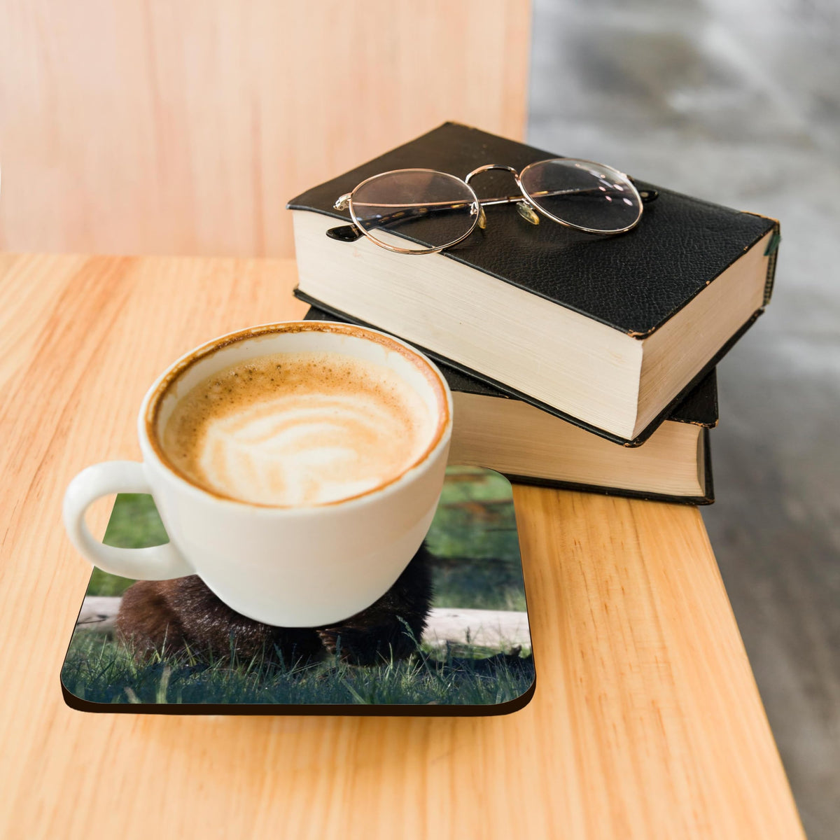 Set of 8 Cork Coasters D798