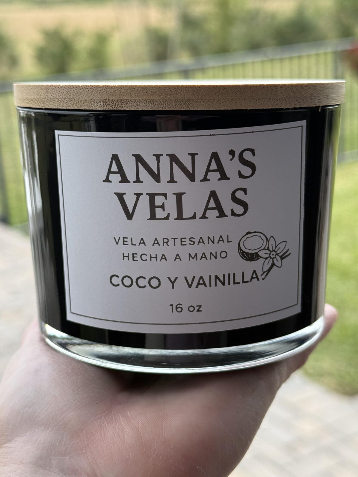 Handmade Soy Candle 16 oz F70502