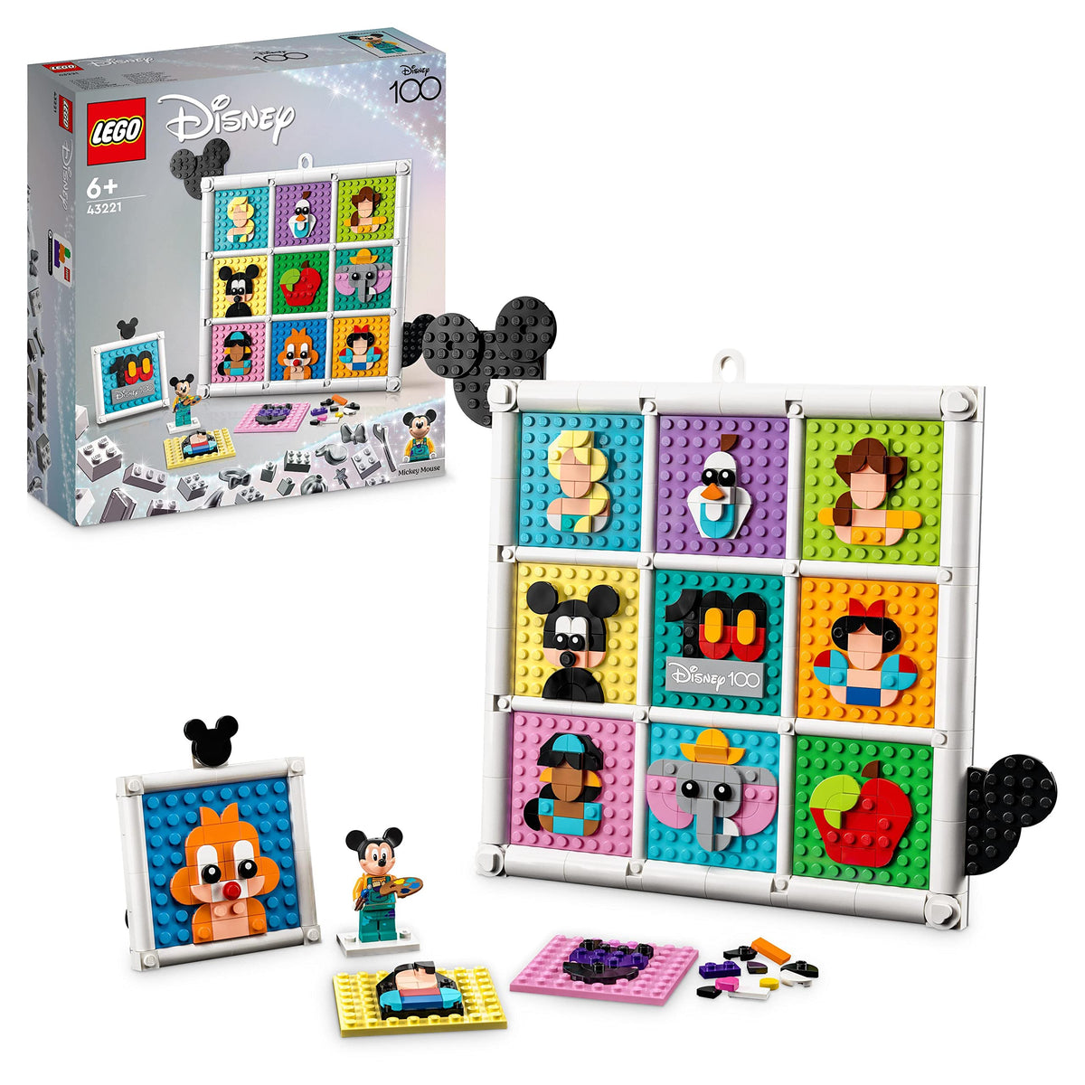 Disney Animated Figures Craft Set with 72 Mosaic Designs Y8265