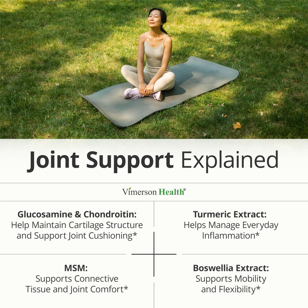 Glucosamine Chondroitin MSM Joint Support Supplement 90 Ct T590